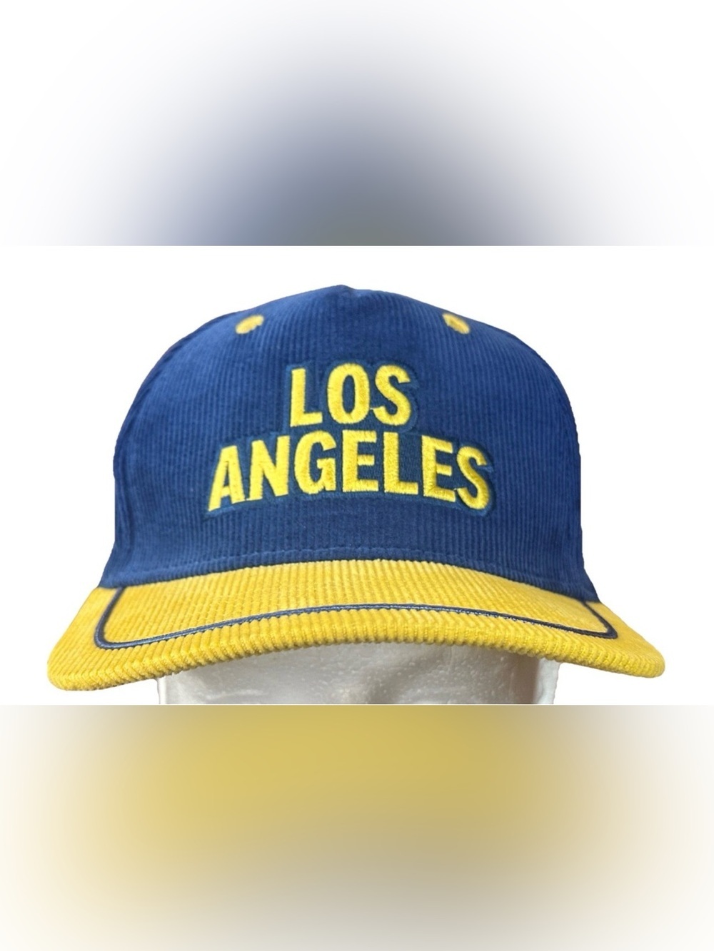 RARE HTF Los Angeles Rams x Bud Light Tapacho Corduroy Promotional Snapback Hat